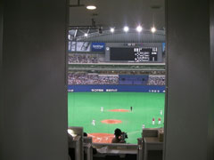 東海テレビ「野球中継」＠名古屋ドーム